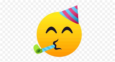 Partying Face Joypixels  Party Face Emoji Animatedthirsty Emoji