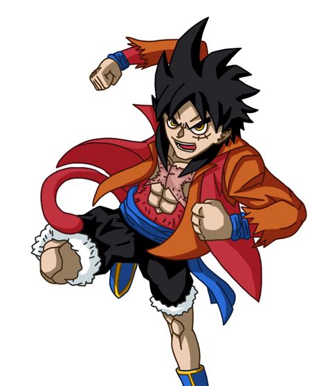 Goffu Goku X Luffy By Rainbowkai On Deviantart