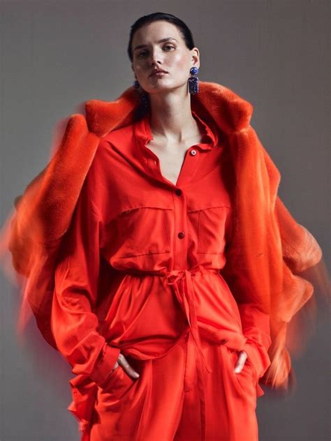 Katlin Aas Models Vibrant Fashion For Vogue Poland Fashion Editorial