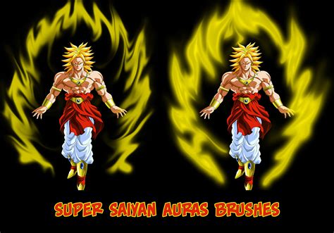 Super Saiyan Auras Brushes For Cs5 Free Photoshop Brushes At Brusheezy