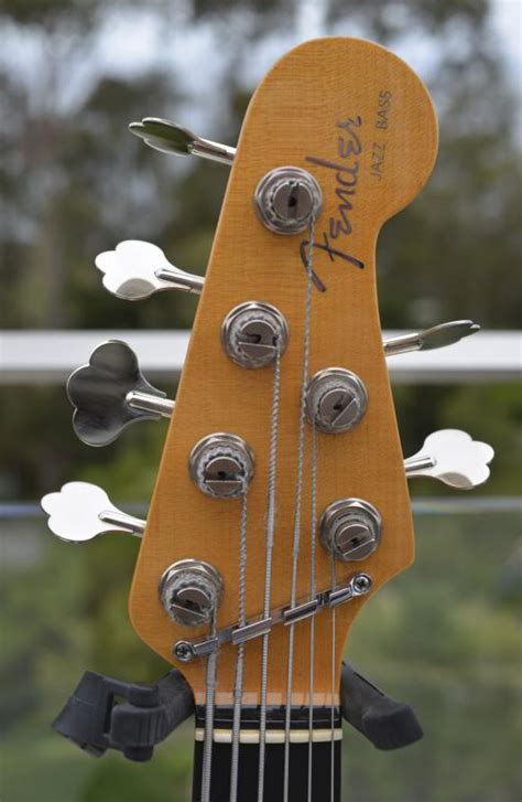 Sold Fender Steve Bailey Fretted 6 String Jazz Bass Fs