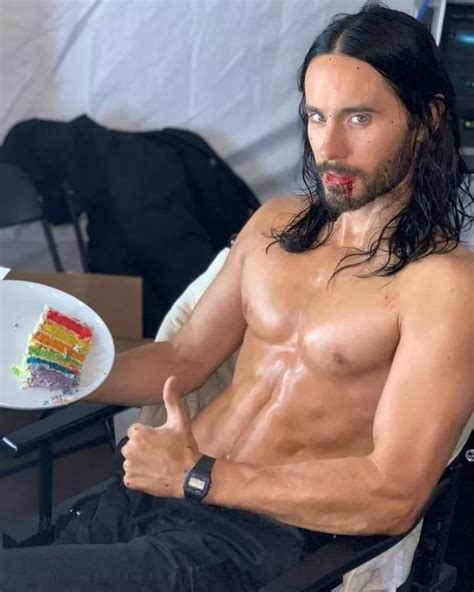 Jared Leto Sends Fans Into Frenzy As He Reveals Surprising Age In Topless Birthday Snap Daily Star
