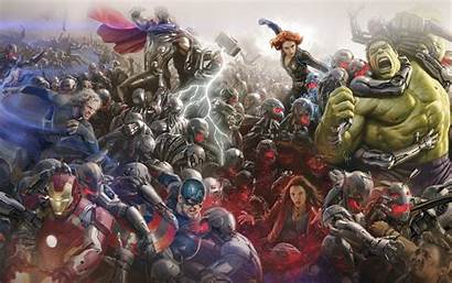 Avengers Wallpapers Ultron Marvel 4k Flare Hero