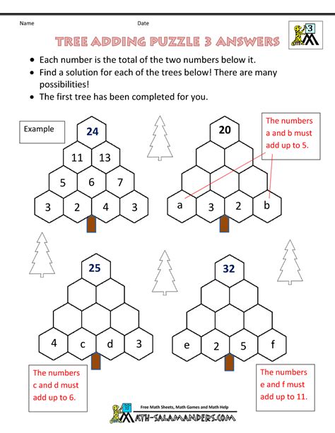 Math Puzzle Worksheets Pdf Maths Puzzles For Kids Maths Puzzles