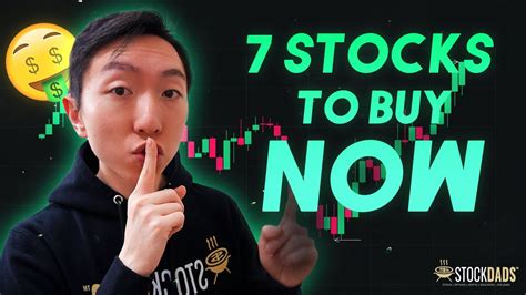 7 Stocks To Buy Right Now High Growth Youtube