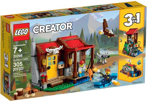 Lego 31098 Outback Cabin Creator 3 In 1 Tates Toys Australia