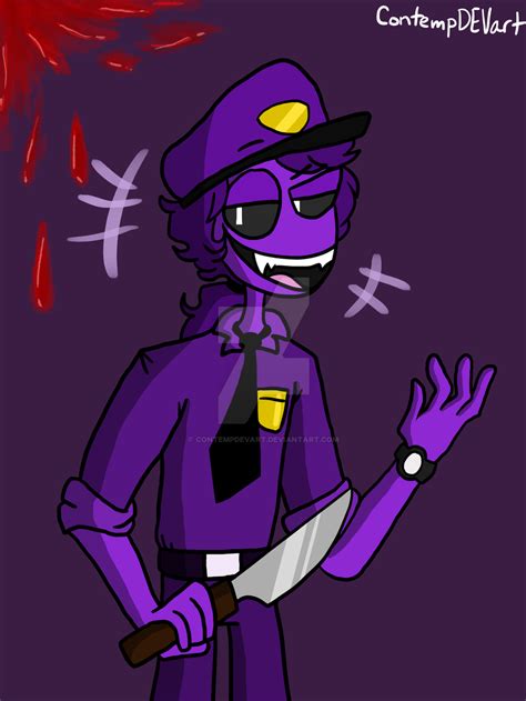 Fnaf Purple Dude By ContempDEVart On DeviantArt