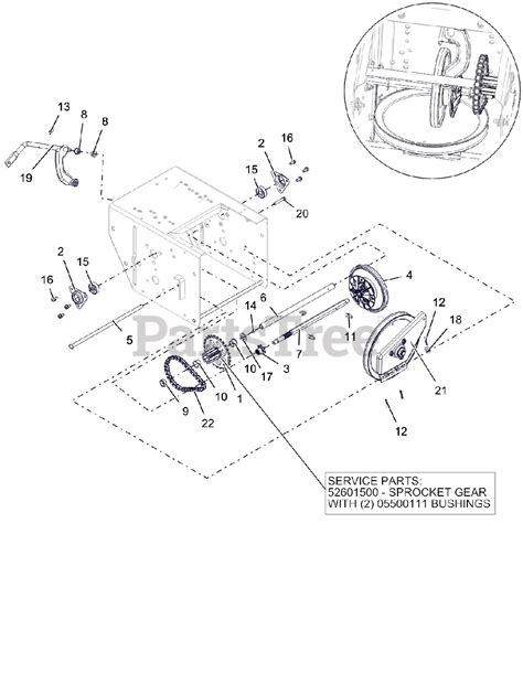 Model Ariens Snowblower Parts Diagram