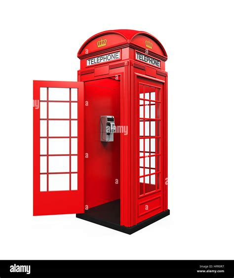 British Red Telephone Booth Stock Photo Alamy