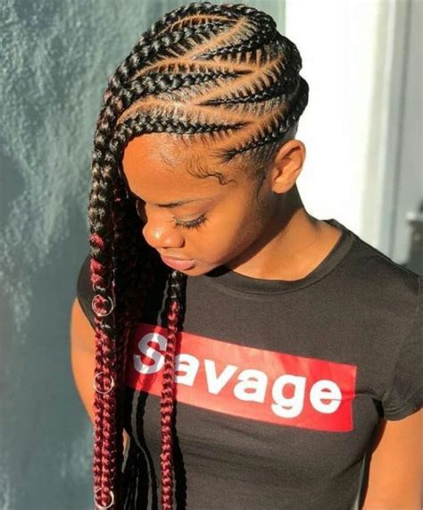 42 catchy cornrow braids hairstyles ideas to try in 2019 bored art lemonade braids