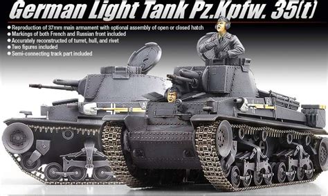 German Light Tank Pzkpfw 35t Academy 13280 English
