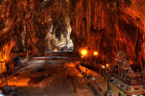 Cave Entrance Grotto Land Sous Stalagmites Terre Wallpapers Hd