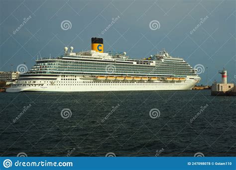 Costa Venezia Cruise Ship Piraeus Greece Editorial Stock Photo