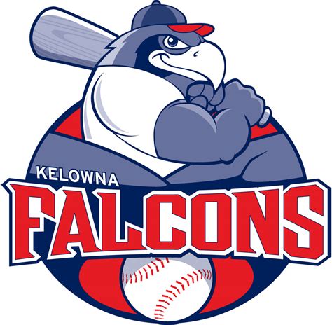 Kelowna Falcons Primary Logo West Coast League Wcl Chris Creamer