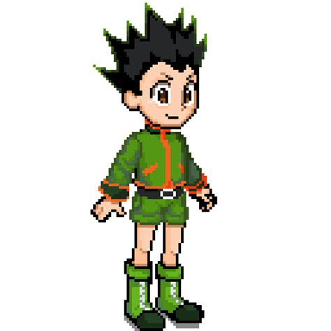 Dibujos Con Cafe — I Made This Sprites Of Gon And Killua From Hxh 3
