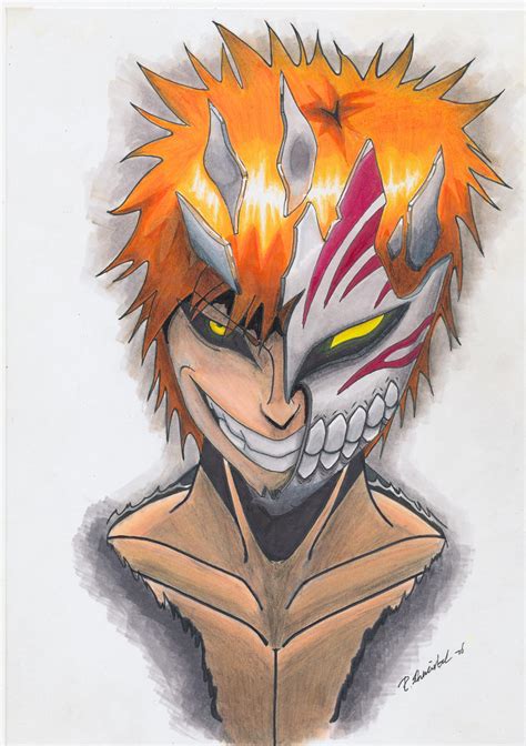 Ichigo Kurosaki Hollow Mask By Phil San31 On Deviantart