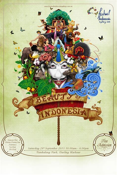 Poster Keragaman Budaya Indonesia Terbaik Ashabul K H