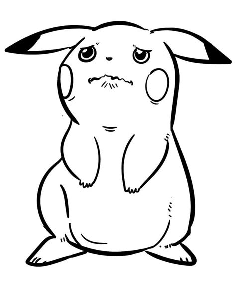 Pikachu Tegninger Til Farvel Gning Farvelegning