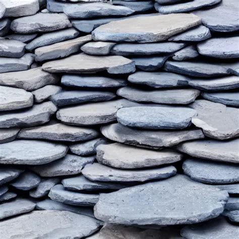 Piles Of Crushed Cool Blue Slate Stable Diffusion Openart