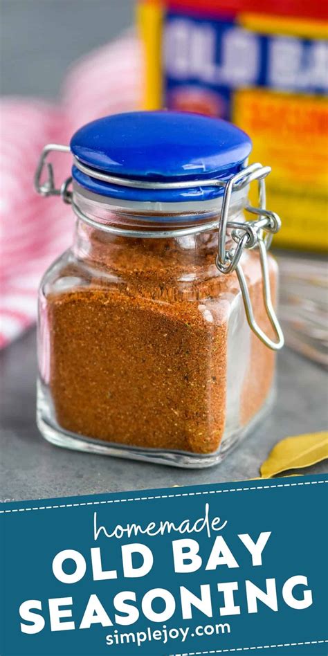 Homemade Old Bay Seasoning Recipe Simple Joy