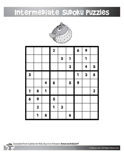 Then click a number in the button bar to set or clear the number for the selected cell. Easy 9X9 Sudoku Puzzles | Woo! Jr. Kids Activities ...