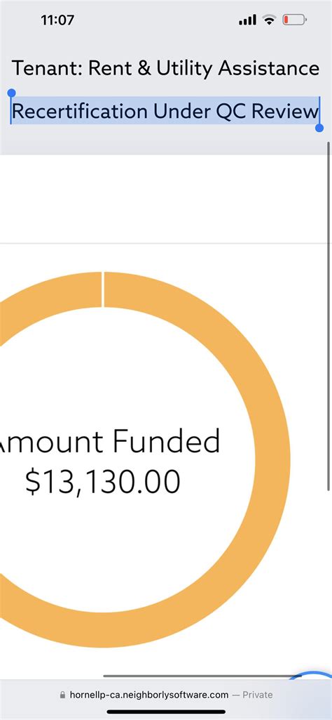 My additional requested rent doesn’t show up on the circle but it says