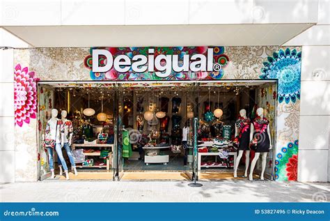 Desigual Fashion Store Barcelona Editorial Photo Image 53827496