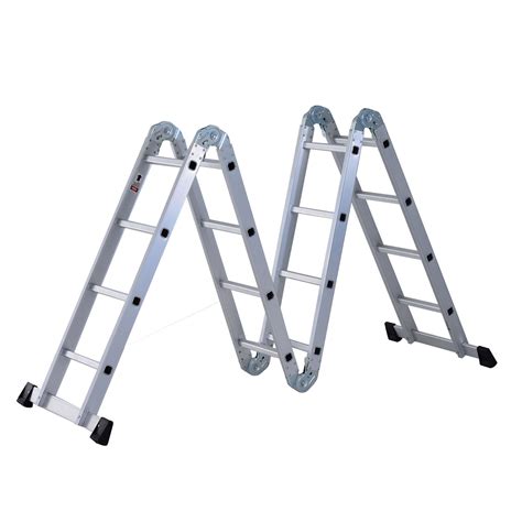 Foldable Platform Aluminum Ladder Multi Functional Folding Scaffold