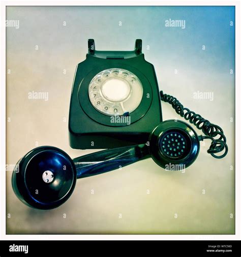 Old Fashioned Phone Cut Out Hi Res Stock Photography And Images Alamy