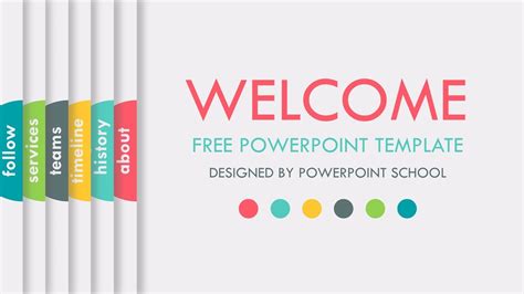 animated powerpoint  template youtube