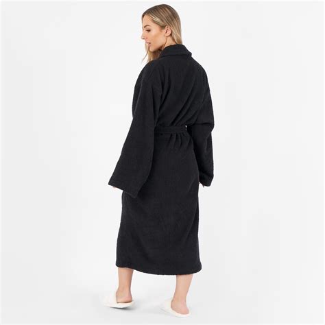Brentfords Luxury Cotton Bath Robe Terry Towel Soft Dressing Gown