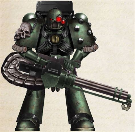 Wh30k Sons Of Horus Devastator Marine Mk V By Hammerthetank On