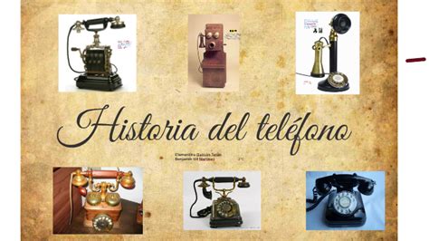 Historia Del Teléfono By Clementina Teran On Prezi