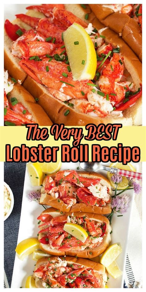 The Very Best Lobster Roll Recipe Video Recipe Lobster Roll