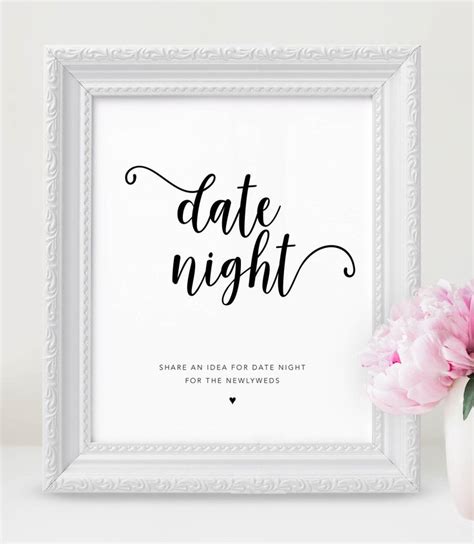 Printable Date Night Jar