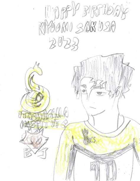 Haikyuu Happy Birthday Kiyoomi Sakusa 2023 By Chaoscontrolmaster On