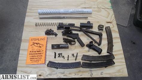 We list it on our site because we do sell replacement parts for this unit. ARMSLIST - For Sale: Sterling L2A3 parts kit