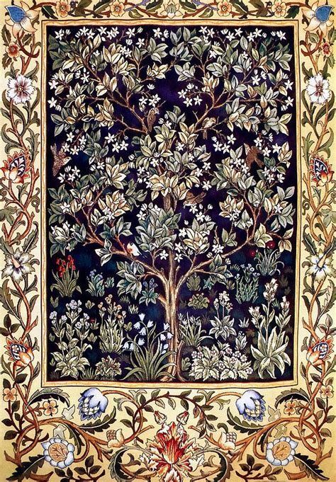 Tree Of Life 1 Painting By William Morris Fine Art America