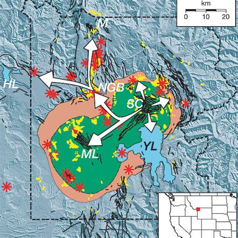 Pdf Uplift Thermal Unrest And Magma Intrusion At Yellowstone Caldera