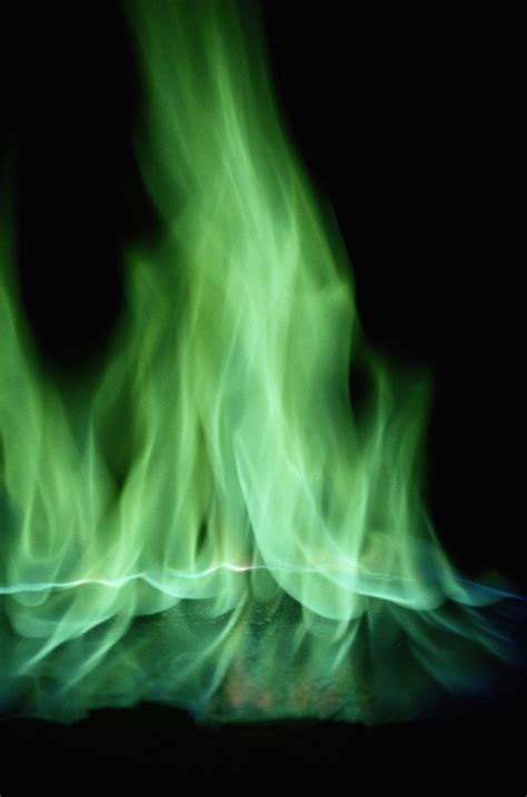 What Chemical Turns Fire Green