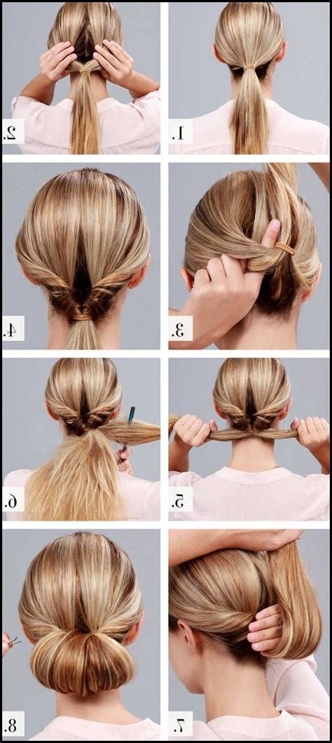 Perfect Easy Updo Hair Tutorials For New Style Stunning And Glamour Bridal Haircuts