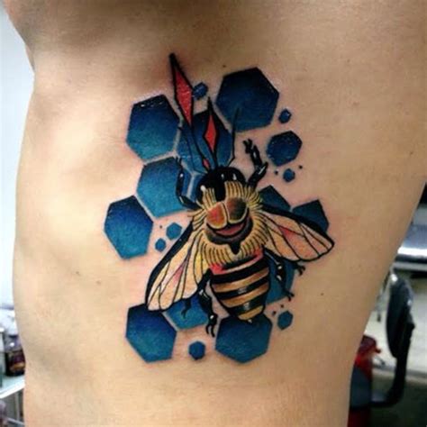 40 Buzzin Bee Tattoo Designs And Ideas Tattooblend