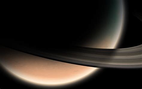 Saturn Rings Solar System Galaxy Planets Universe Sci Fi Hd