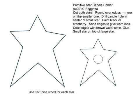Printable Primitive Star Template Uwelenizone