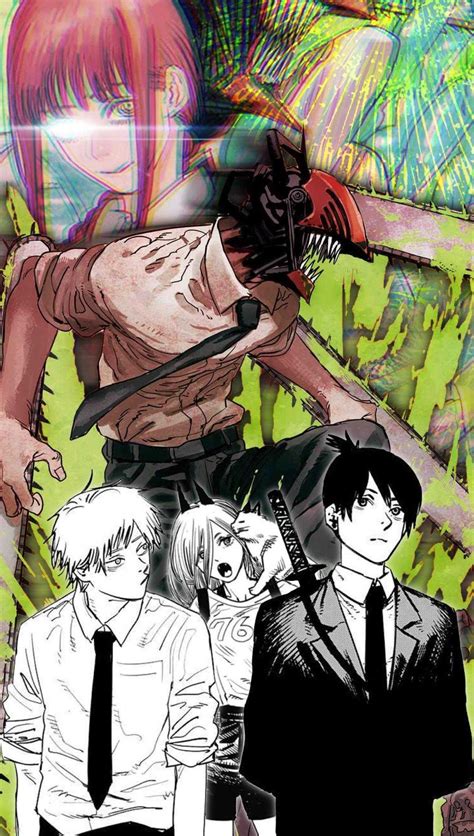 Chainsaw Man Manga Wallpapers Wallpaper Cave