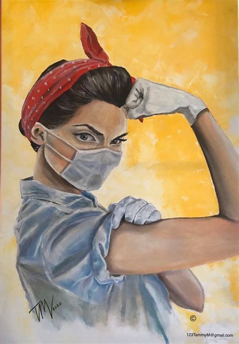 Healthcare Hero Picture This Custom Oil Painting Art Painting