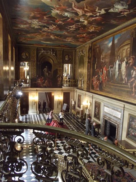 Inside Chatsworth House Painted Hall Murals At Chatswo Flickr