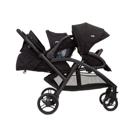 Weighing in at just over 10kg, the evaluate duo is one of the lightest double pushchairs available and will make travelling with two. Joie EvaLite DUO Stroller - Coal - Baby and Child Store