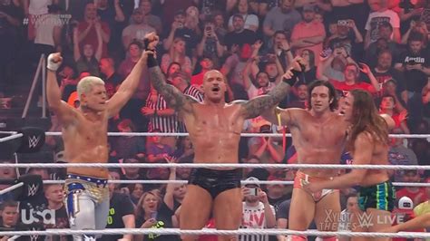Raw Randy Orton Riddle Cody Rhodes Y Ezekiel Vencedores Superluchas