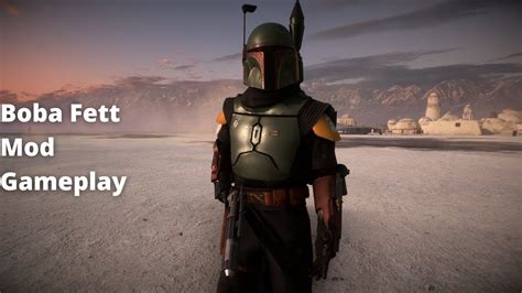 Star Wars Battlefront Ii Boba Fett Mod Gameplay Lando Replacer